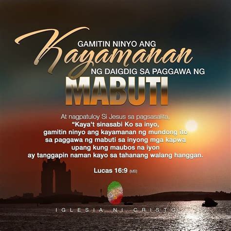 tagalog inspirational quotes iglesia ni cristo quotes|God’s faithful love never ends .